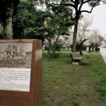 Nakajima District, Hiroshima, 100 to 700 meters from the hypocenter, photograph by Yuichiro Sasaki, September 1945, 2013, Chromogenic print, 30 x 40 inch.