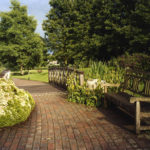 Bridge (with bench), Kew, 2004, chromogenic print, 61 x 83.2 cm.