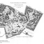 General Map of the Desert dated June 1885, from Georges Le Rouge, Jardins anglos-chinois, Cahier XIII, Paris, 1785.