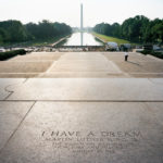 “I Have a Dream,” Lincoln Memorial, 2008-12, 76.2 x 96.5 cm.