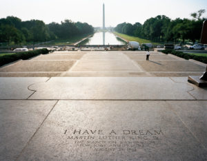 “I Have a Dream,” Lincoln Memorial, 2008-12, 76.2 x 96.5 cm.