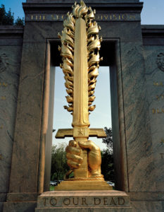 “To Our Dead,” Second Division Memorial (WWI), 2008-12, 96.5 x 76.2 cm.