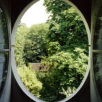 View from the Column #1, Le Désert de Retz, 2004, chromogenic print, 40 x 30 in.