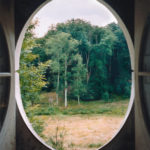 View from the Column #3, Le Désert de Retz, 2004, chromogenic print, 40 x 30 in.