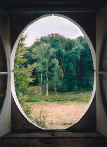 View from the Column #3, Le Désert de Retz, 2004, chromogenic print, 40 x 30 in.