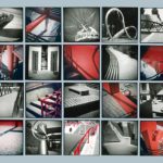 Parc de la Villette, 1999, 20 gelatin silver & chromogenic prints, 68 in. x 84 in.