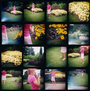 Dancer (Niagara), 2002, 16 colour prints, 30 in. x 30 in., each 7 in. x 7 in.