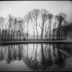 Reflecting Pool, St-Cloud, gelatin silver print, 19 in. x 19 in.