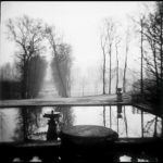 Jardin de L’Imperatrice, St-Cloud, gelatin silver print, 19 in. x 19 in.